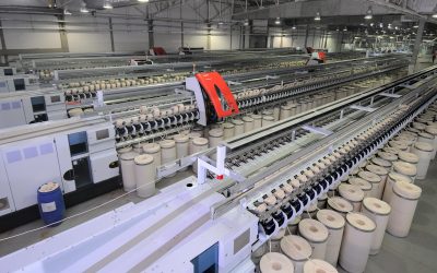 El proceso de hilado en la industria textil