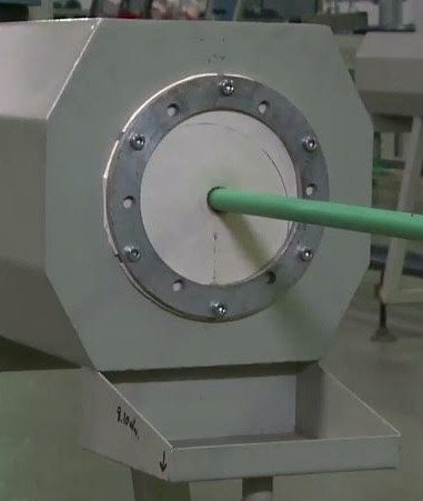 Máquinas de politex tubo verde